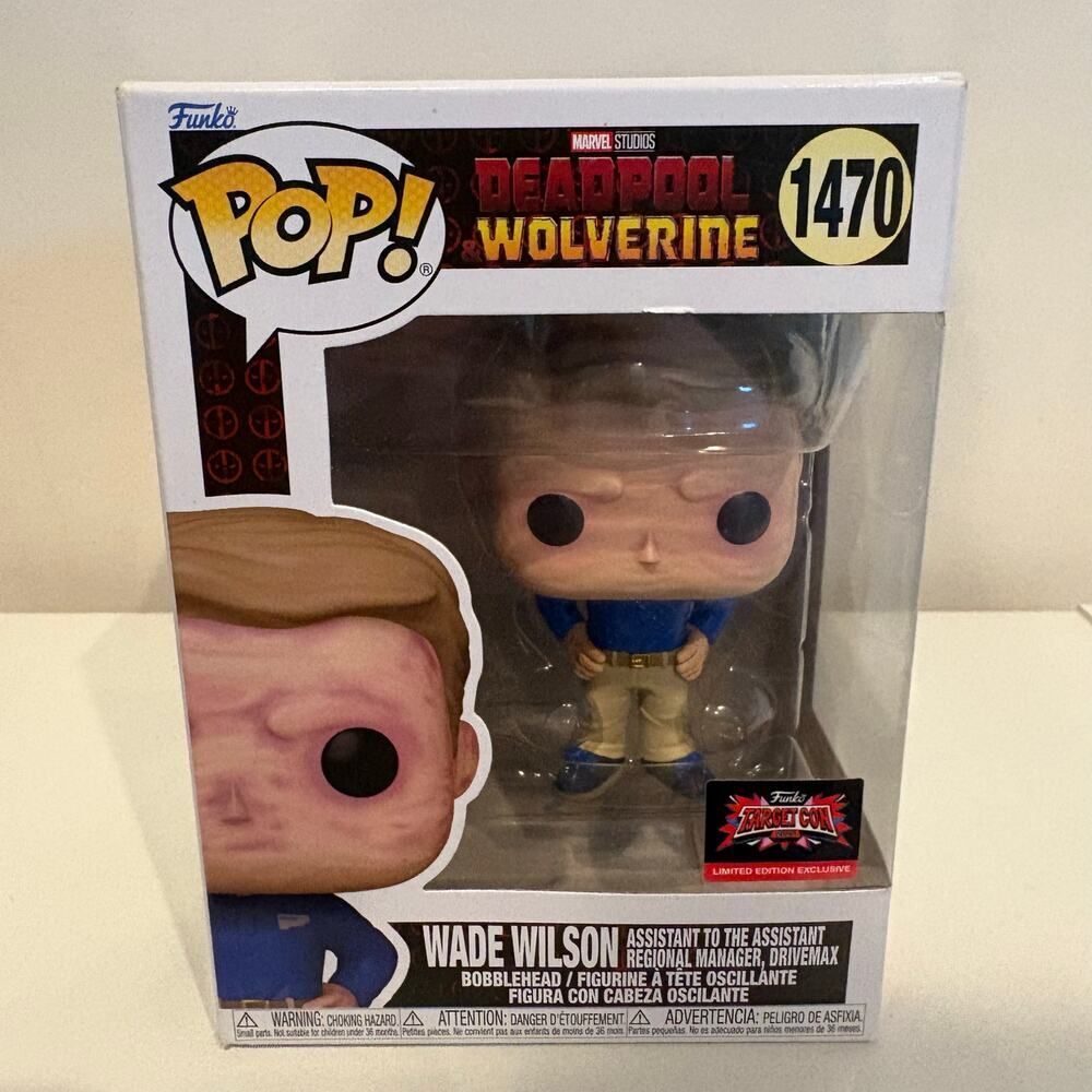 Marvel Deadpool Wolverine Wade Wilson Funko Pop 1470